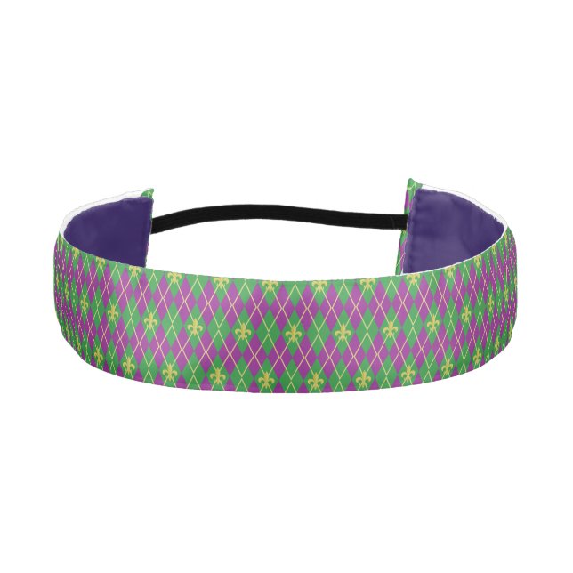 Carnival Argyle Headband (Front)