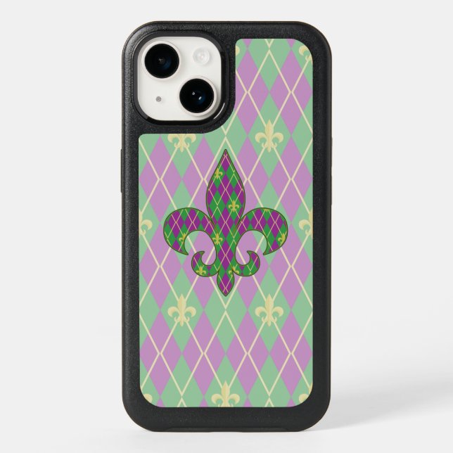 Carnival Argyle Otterbox Phone Case (Back)