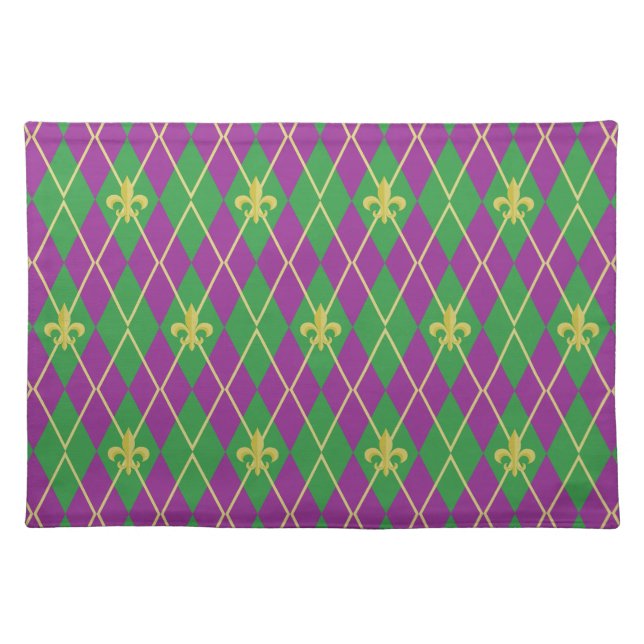 Carnival Argyle Place Mat (Front)