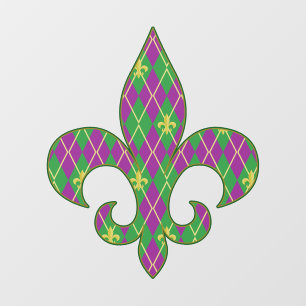 Carnival Argyle Wall Decal
