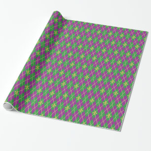 Carnival Argyle Wrapping Paper