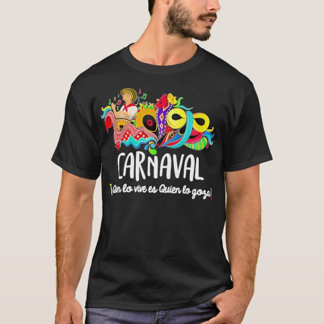 Carnival at Barranquilla Marimonda Premium T-Shirt (Front)