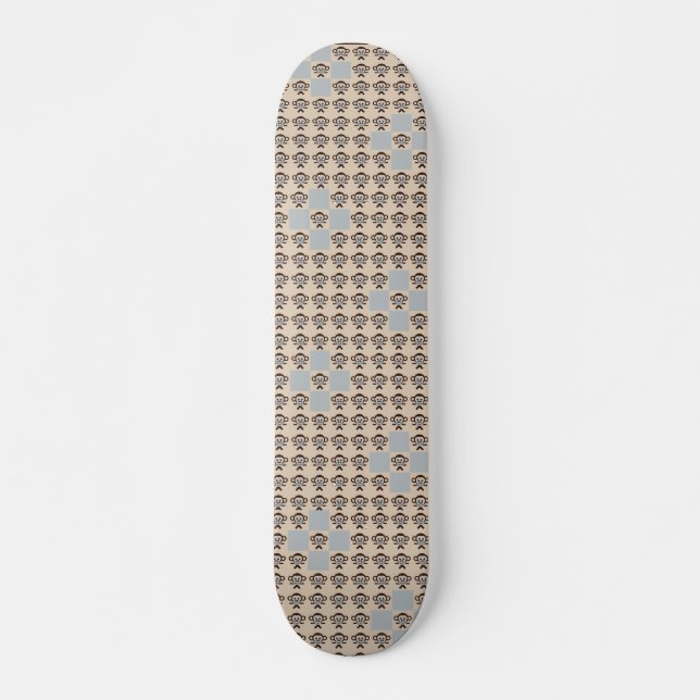 Carnival at the Zoo Skateboard Deck (Front)