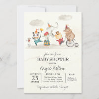 Carnival Baby Shower, vintage carnival
