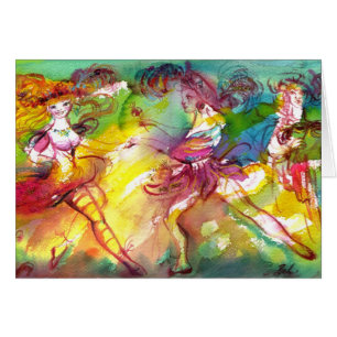 CARNIVAL BALLET / Venetian Masquerade,Dance,Music Cards