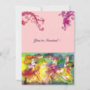 CARNIVAL BALLET / Venetian Masquerade, Dance Music Invitation