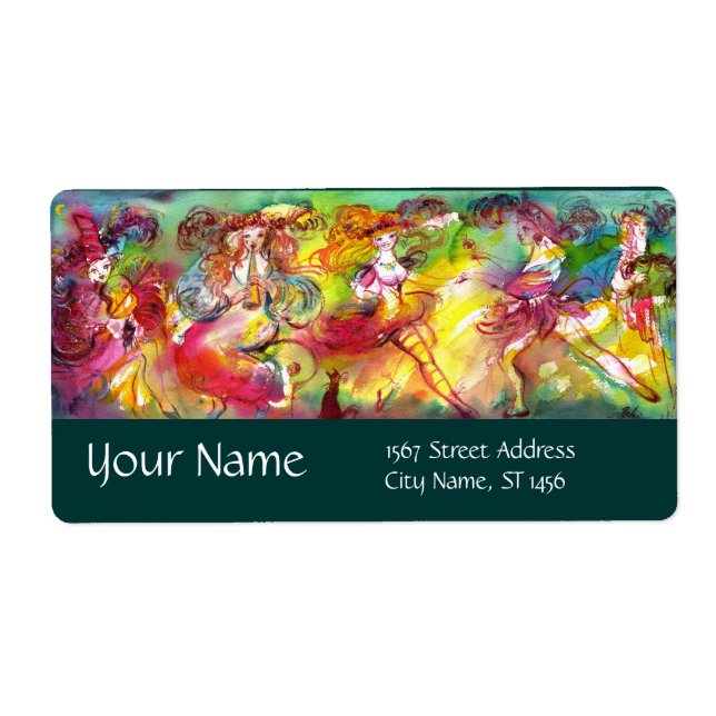 CARNIVAL BALLET / Venetian Masquerade,Dance,Music Label (Front)