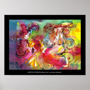 CARNIVAL BALLET / Venetian Masquerade,Dance,Music Poster
