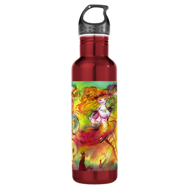 CARNIVAL BALLET / Venetian Masquerade,Dance,Music Water Bottle (Front)