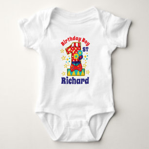 Carnival Birthday First Birthday First Birthday Baby Bodysuit