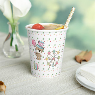 Carnival Birthday Paper Cups