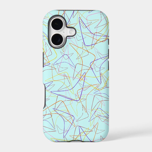 Carnival Boomerangs Iphone Case (Back)