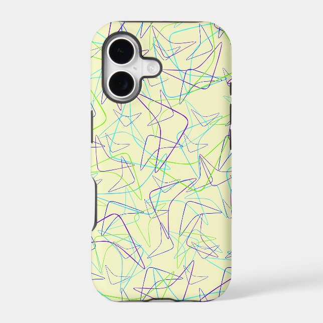 Carnival Boomerangs Iphone Case (Back)