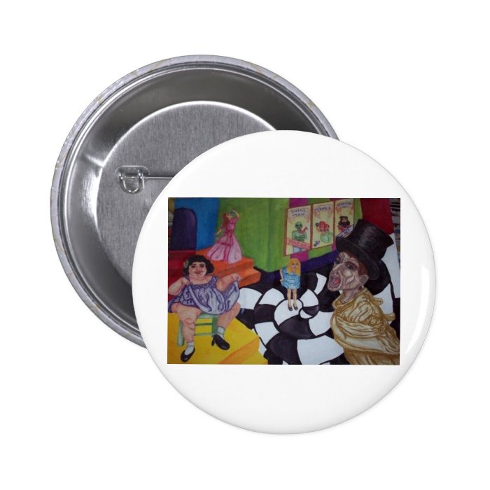 Carnival Caper Pinback Buttons