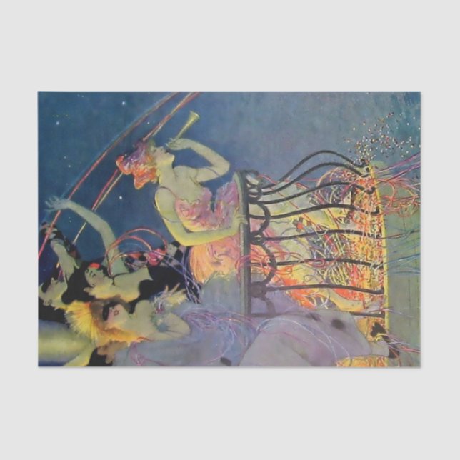 “Carnival Celebration” by Elenore Abbott Tissue Paper (Front)