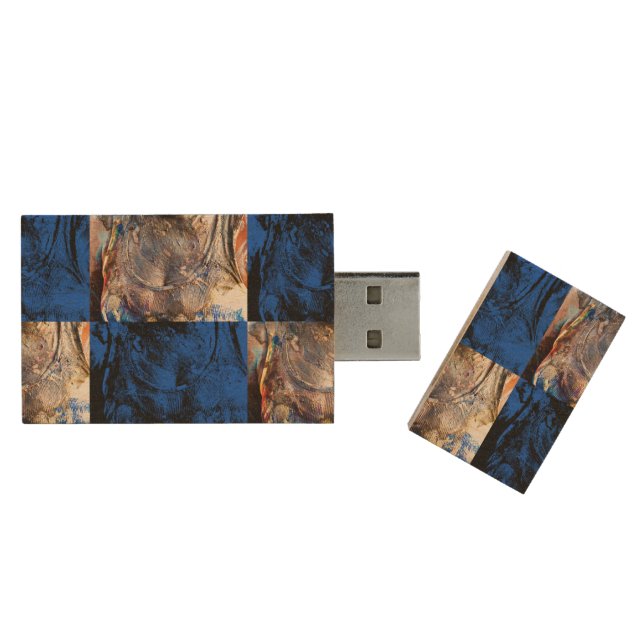 carnival chest wood USB flash drive (Opened)