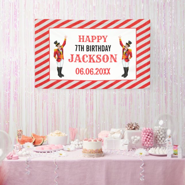 Carnival Circus Birthday Banner (Party)