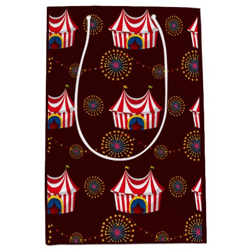 Carnival Circus Birthday Medium Gift Bag