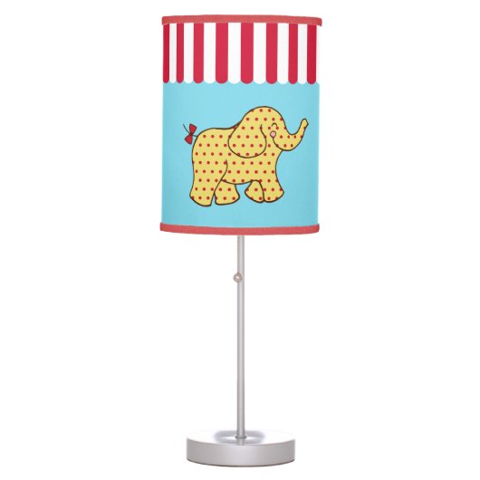 Carnival Circus Elephant Lamp Home Decor (Front)
