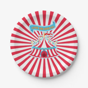 Carnival & Circus Party Come One Come All, Plates