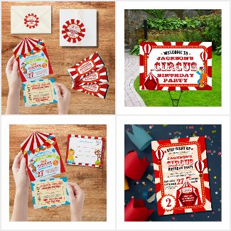 Carnival Circus Theme Birthday
