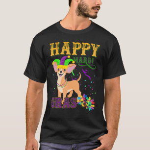 Carnival Classic Chihuahua Dog Mardi Gras Costume T-Shirt