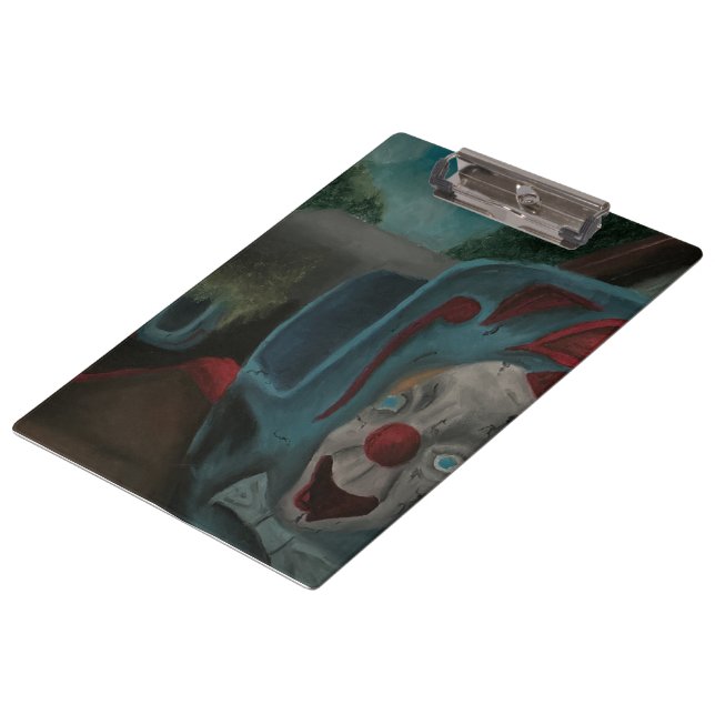 Carnival Clown Clipboard (Angled)