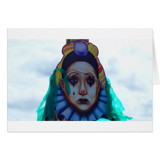Carnival Clown Design (Front Horizontal)