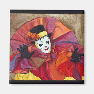 Carnival Clown Magnet