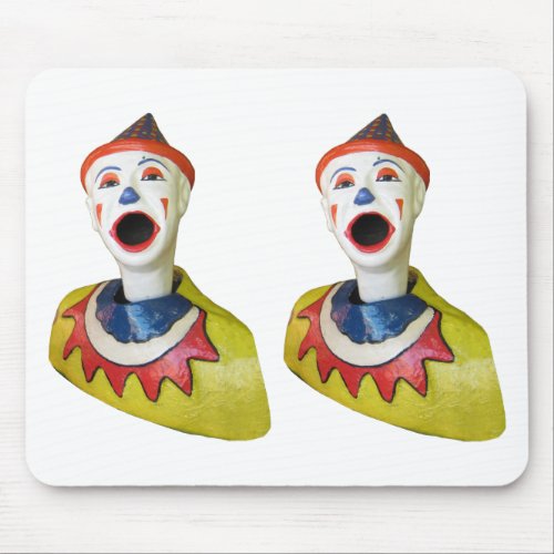 Carnival Clown Mouse Pad