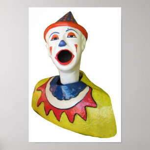 Carnival Clown Poster
