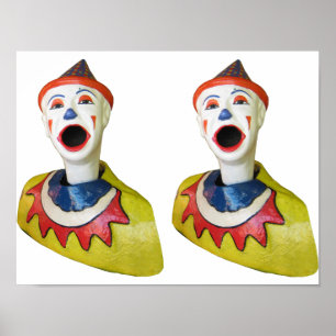 Carnival Clowns Poster