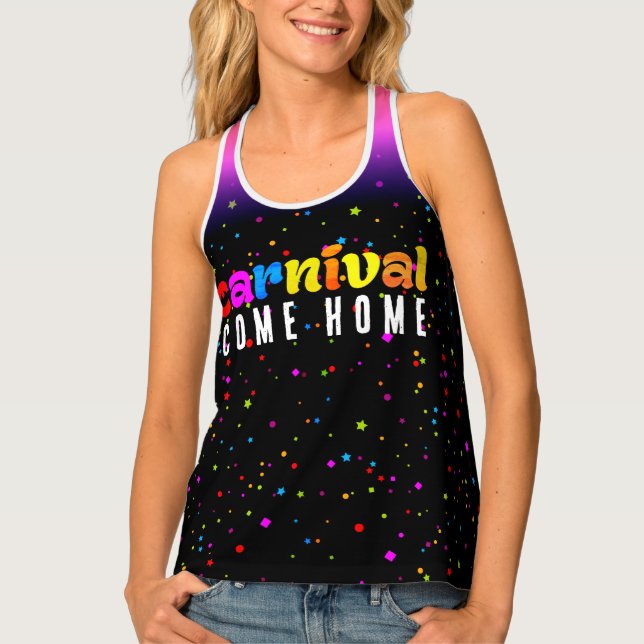 CARNIVAL COME HOME TANK TOP (Front)