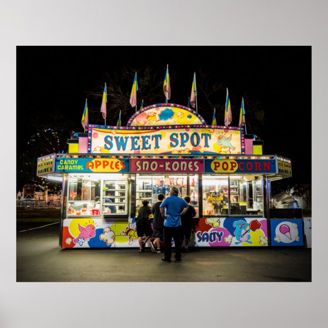 Carnival Concession Stand Poster (Front)