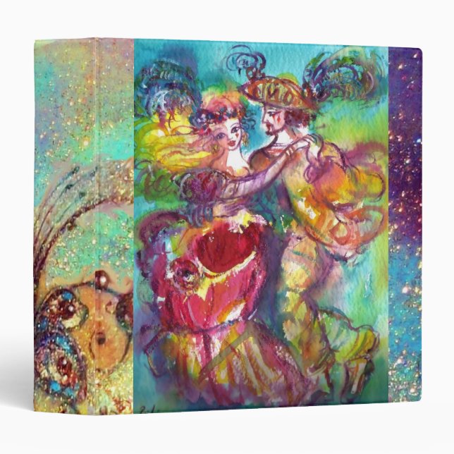 CARNIVAL DANCE / BUTTERFLY PLANT BINDER (Front/Spine)