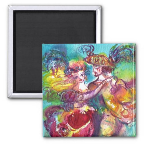 CARNIVAL DANCE Venetian Masquerade Ball Magnet