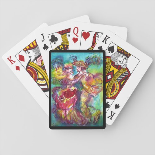 CARNIVAL DANCE Venetian Masquerade Ball  Playing Cards