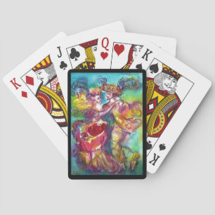 CARNIVAL DANCE Venetian Masquerade Ball Poker Cards