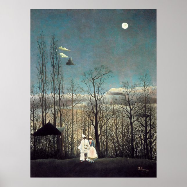 Carnival Evening,Famous painting  Poster (Front)