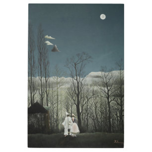 Carnival Evening, Henri Rousseau oil painting 1886 Metal Print