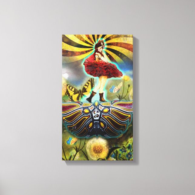Carnival Fairy Canvas Print (Front)