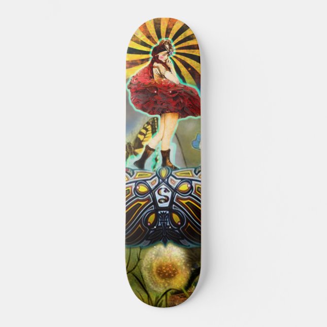 Carnival Fairy Skateboard (Front)