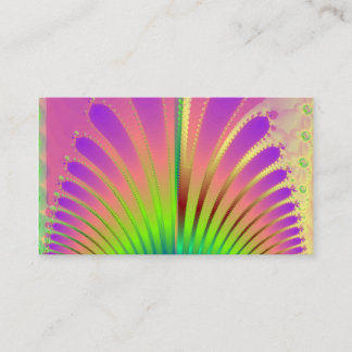Carnival Feathers Business Card