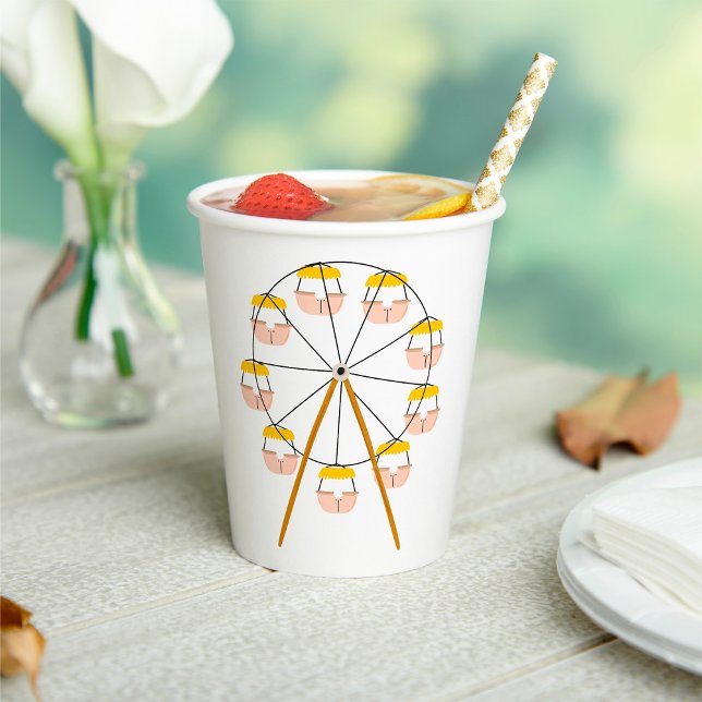 Carnival Ferris Wheel Paper Cups (Creator Uploaded)