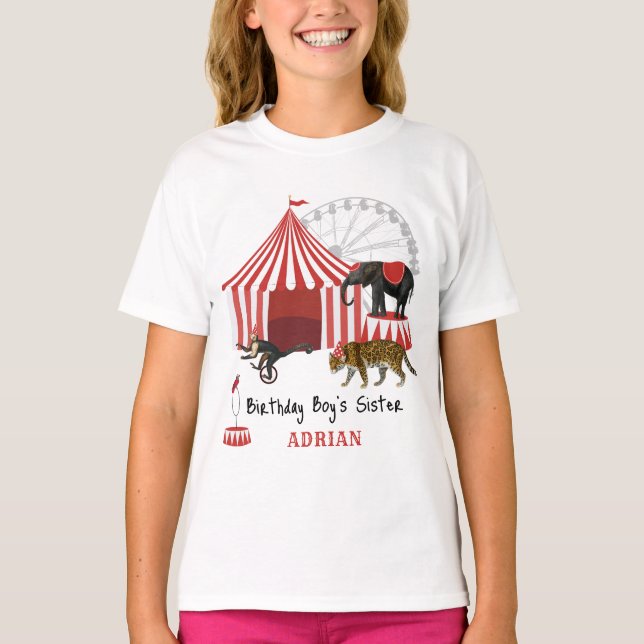 Carnival Festival Big Top Birthday Theme (Front)