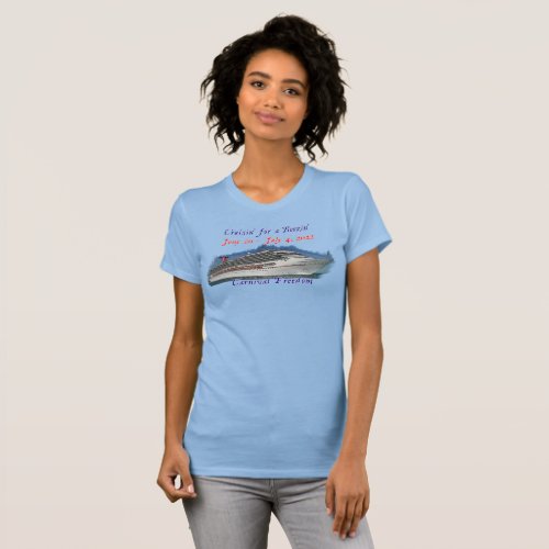 Carnival Freedom Womens T_Shirt