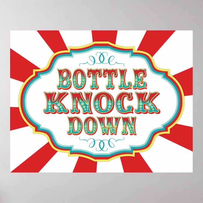 carnival-game-sign-bottle-knock-down-poster-zazzle