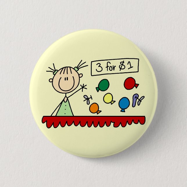 Carnival Games T-shirts and Gifts Button (Front)