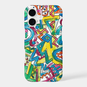 Carnival-Hand Painted Abstract Art iPhone 17 Case