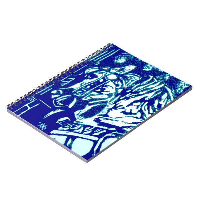 Carnival Horse Blues Notebook (Left Side)